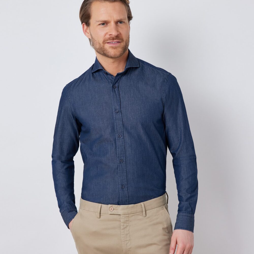 Blue Denim Shirt (M)