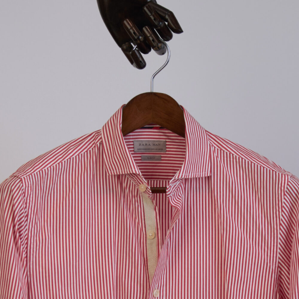 Zara Pinstripes Shirt(M)