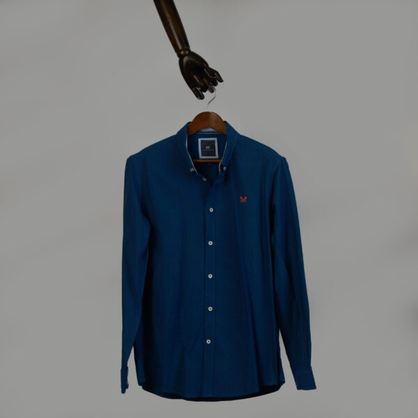 Crew-Clothing Cotton Shirt(L)