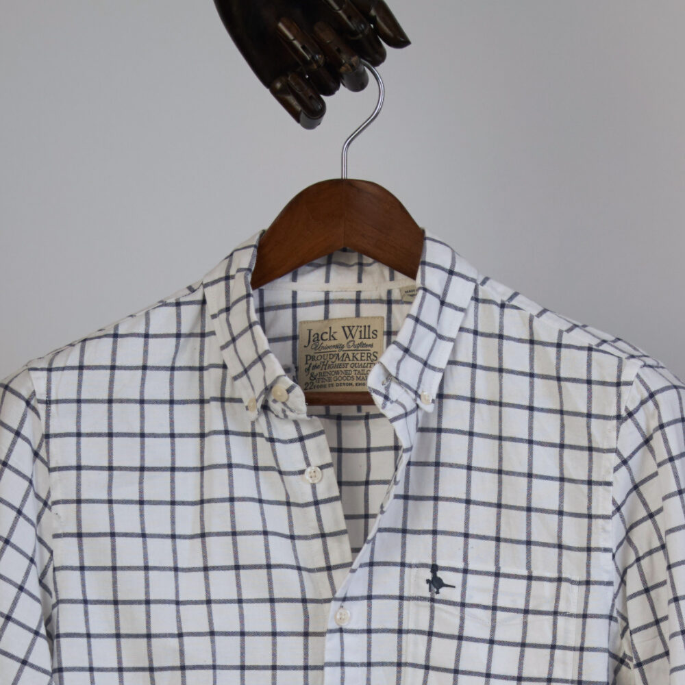 Jack Wills Graph Check Shirt(L)