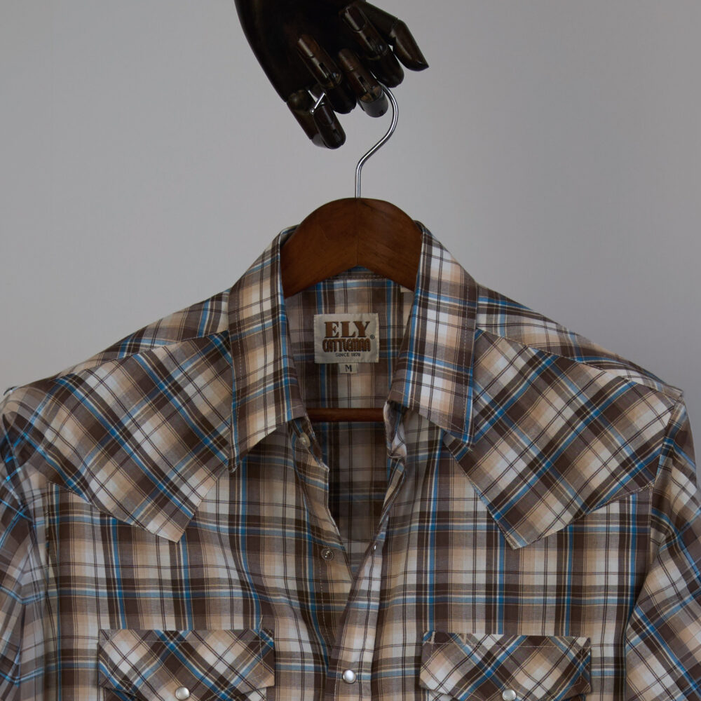 Ely-Cattleman Plaid Shirt(L)