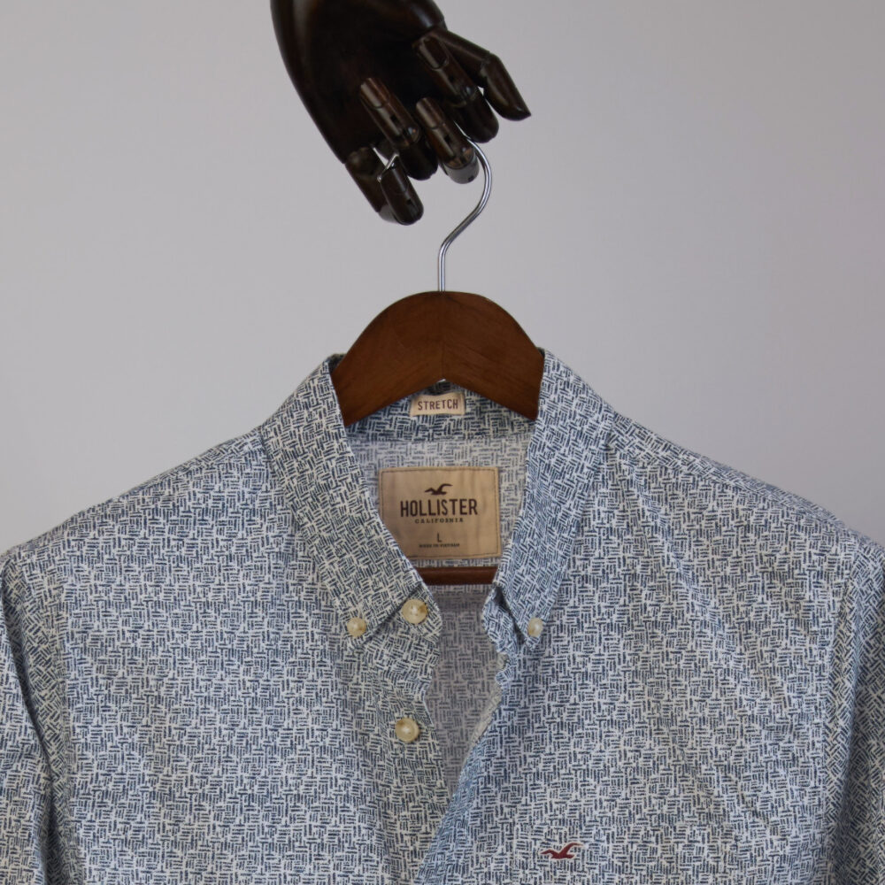 Hollister Patterned Shirt(L)