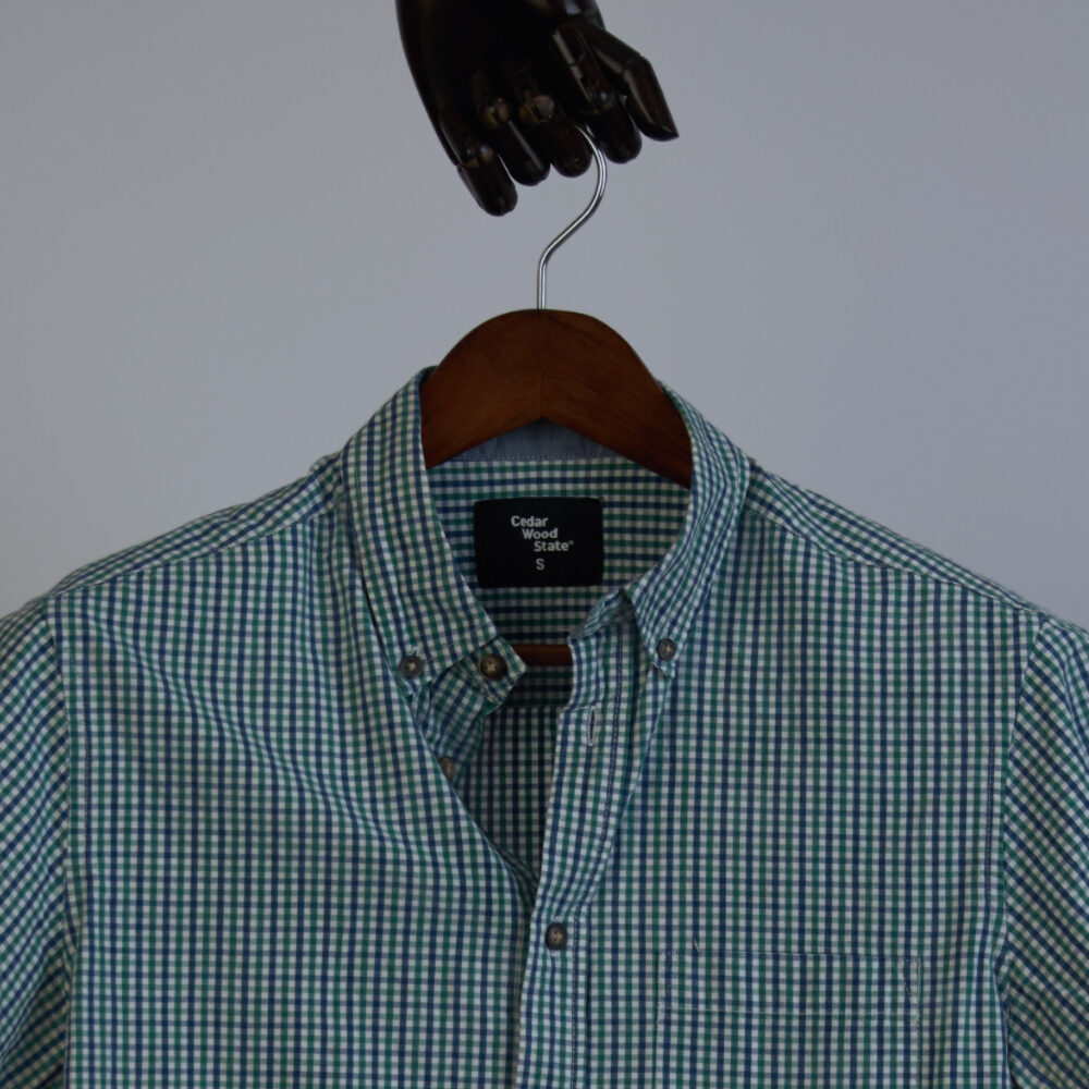 Cedar-wood Tartan Shirt(L)