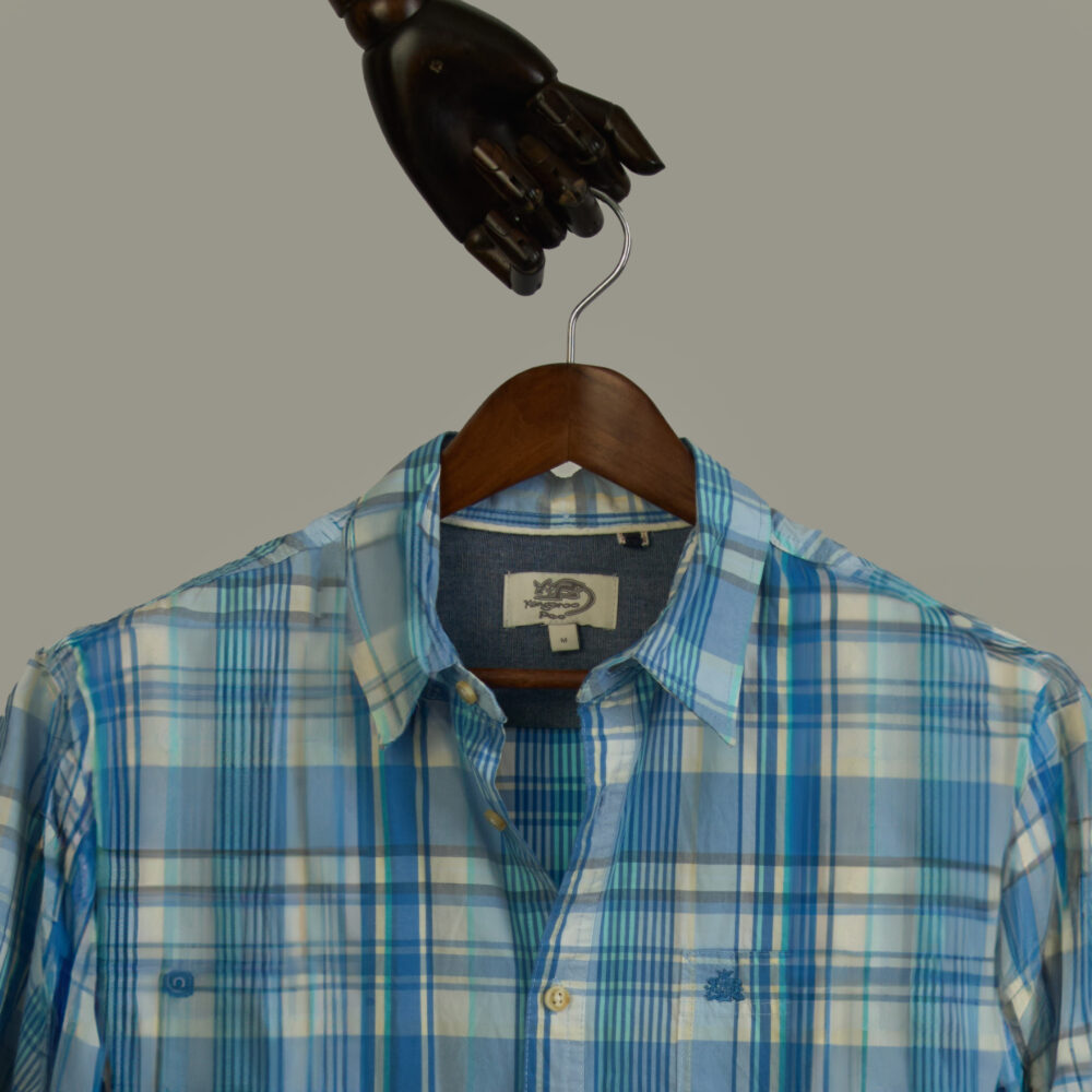 Kangaroo poo madras Shirt(L)