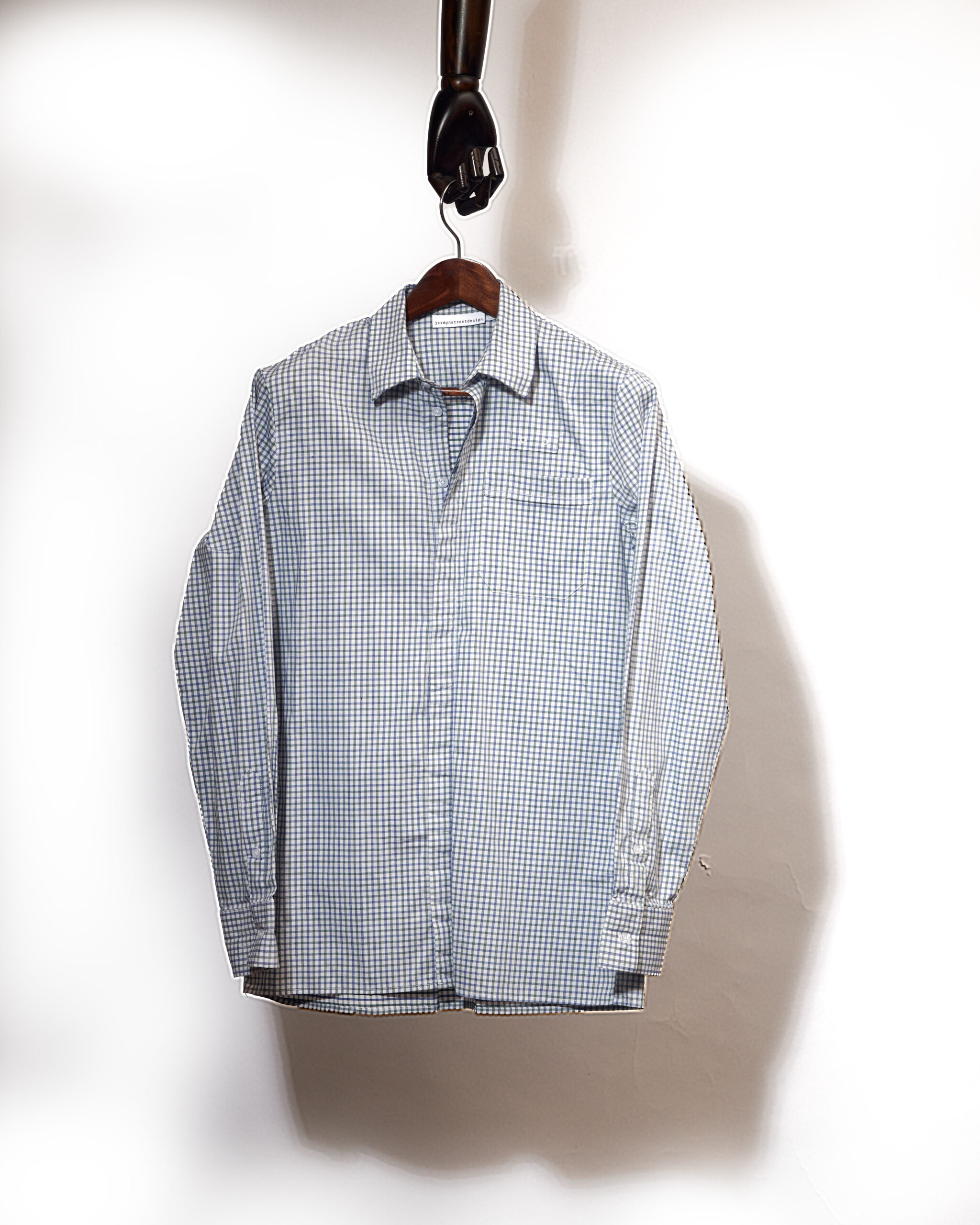 1.Jermyn street design Buffalo Patterned Shirt Size L Chest 41 Sleeve 26.5 Price N9,550 (1)