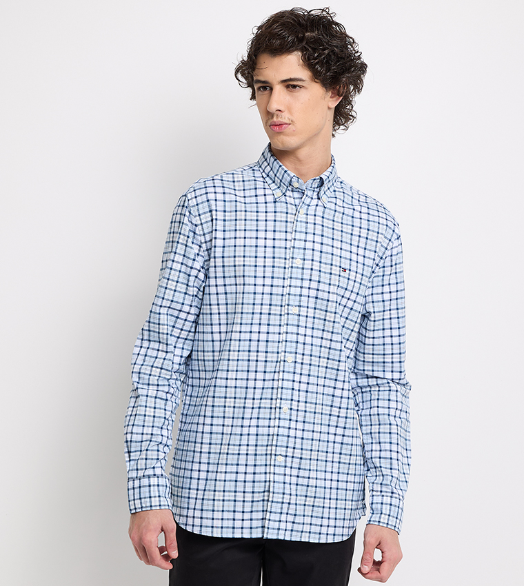 10. Collezione tattersall patterned shirt Size_ 3XL Chest_ 53 Sleeve_ 27 Price_ N11,250