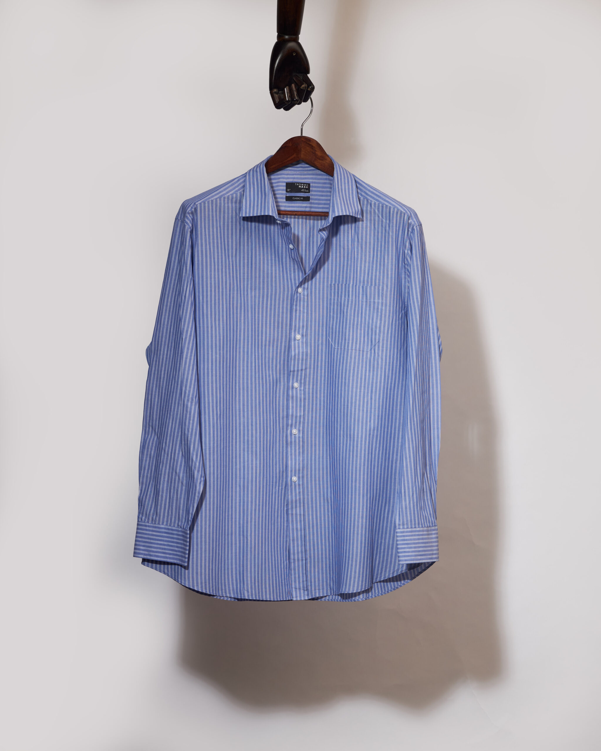 17 Thomas Nash Stripped Patterned Shirt Size 3XL Chest 53 Sleeve 25.5 Price N8,750 (1)