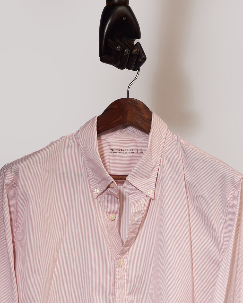 Abercrombie Fitch Candy Striped Shirt(2XL)