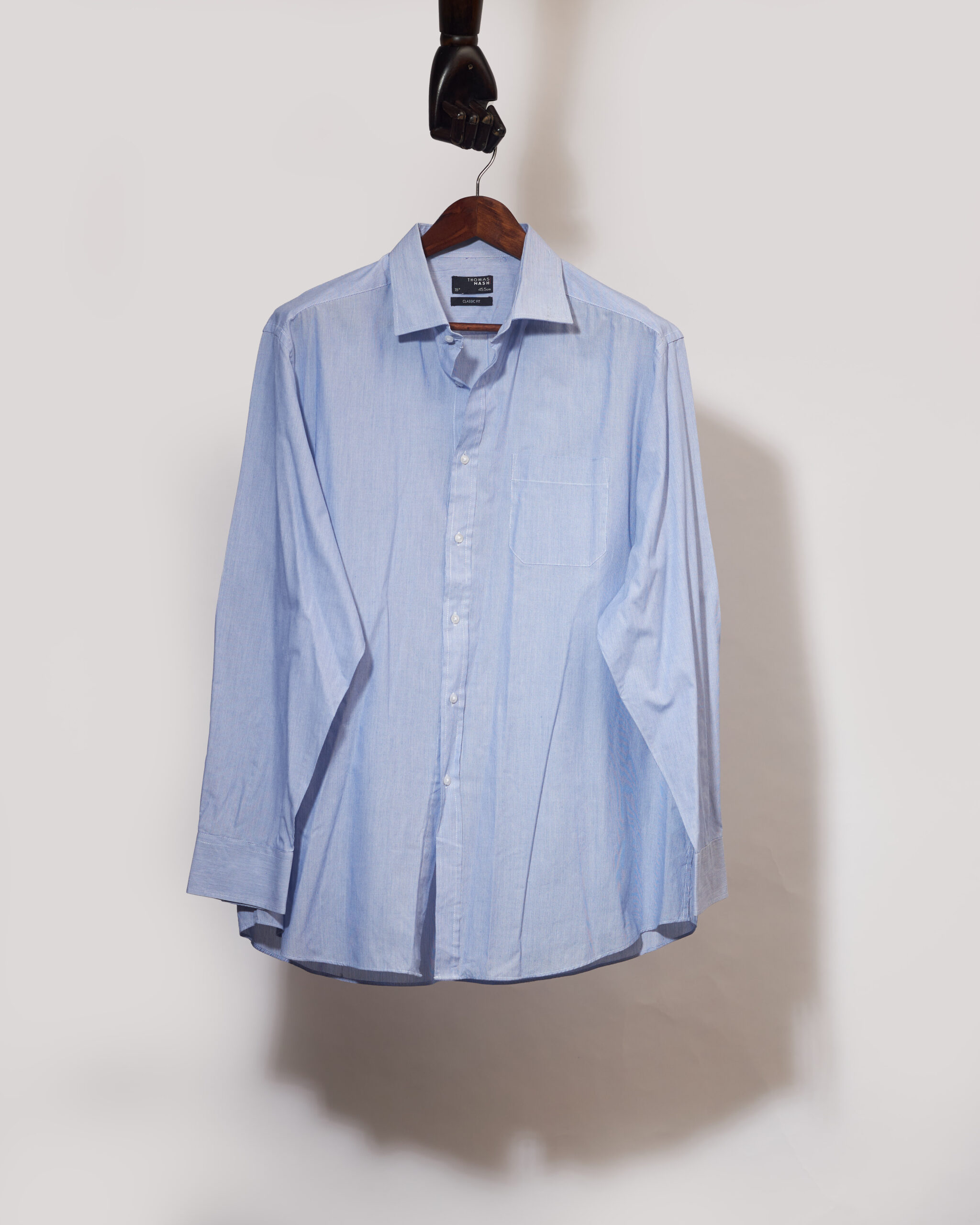 19 Thomas Nash Candy Stripped Patterned Shirt Size 3XL Chest 53 Sleeve 25.5 Price N8,750 (1)