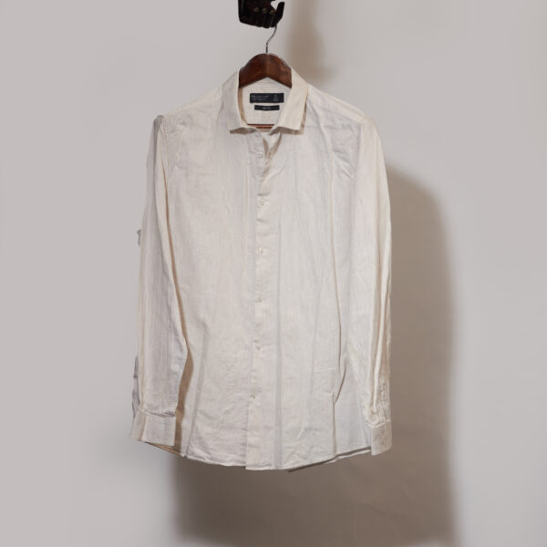 Primark Ivory Woolen Shirt(XL)
