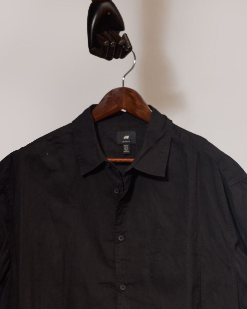 H&M Plain Cotton Shirt(3XL)