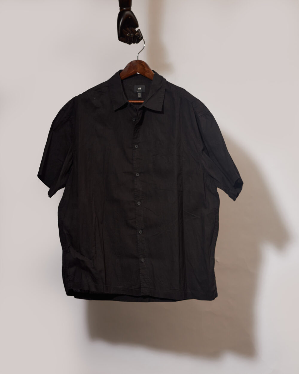 H&M Plain Cotton Shirt(3XL)