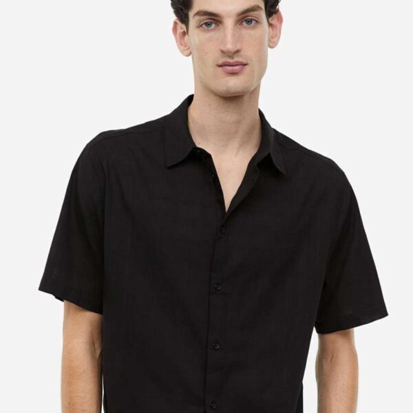 H&M Plain Cotton Shirt(3XL)