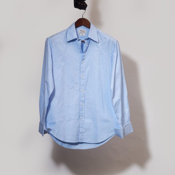 TM Lewin Plain Cufflink Shirt(L)