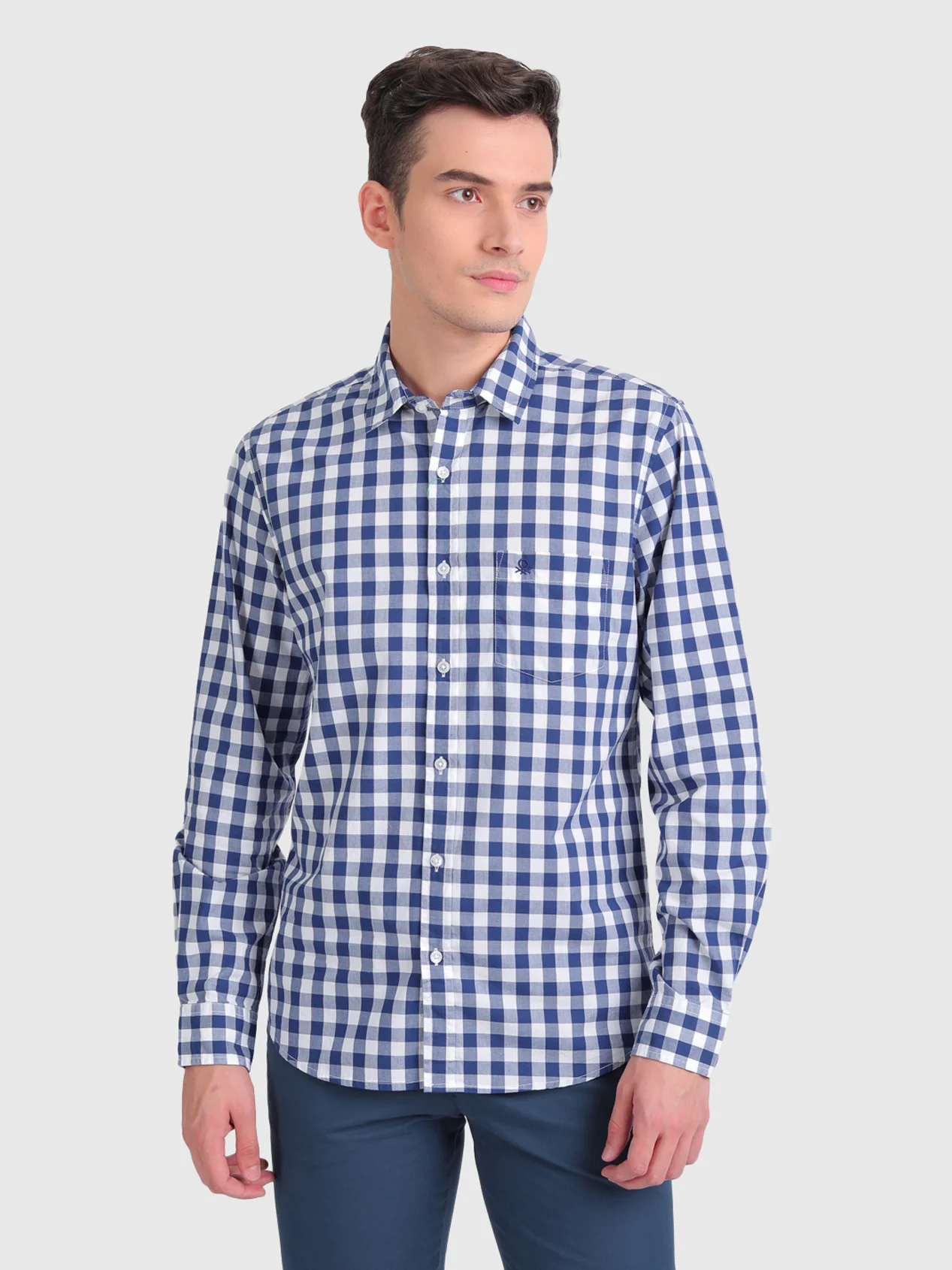 35 Joules Superior Gingham Patterned Shirt Thomas Nash Stripped Patterned Shirt Size_ L Chest_ 41 Sleeve_ 25 Price_ N10,850(1)