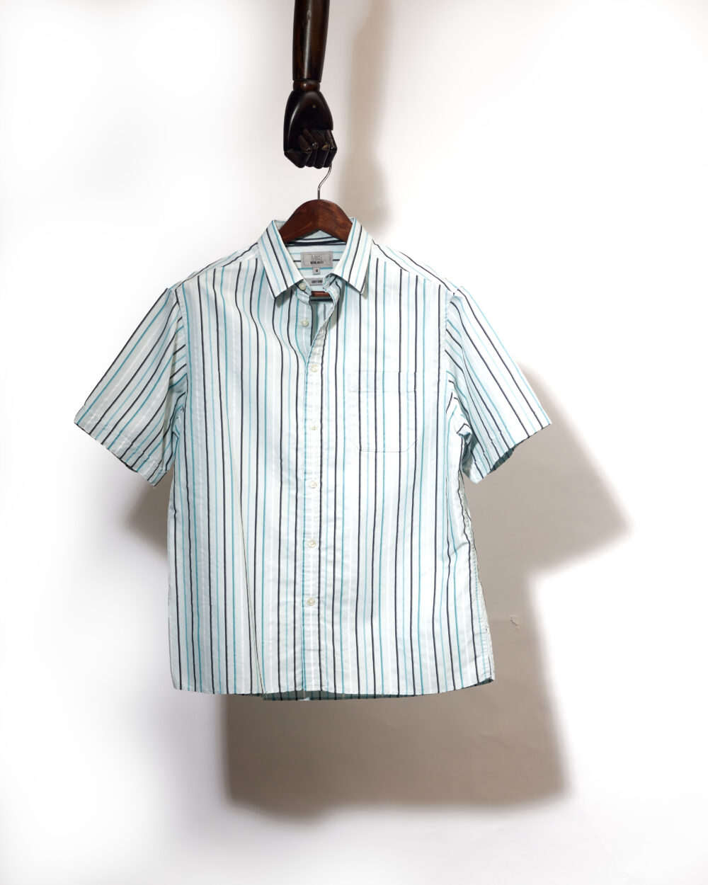 M&S Pencil Stripe Patterned Shirt (2XL)