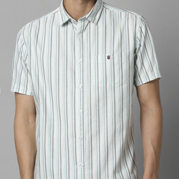 M&S Pencil Stripe Patterned Shirt (2XL)