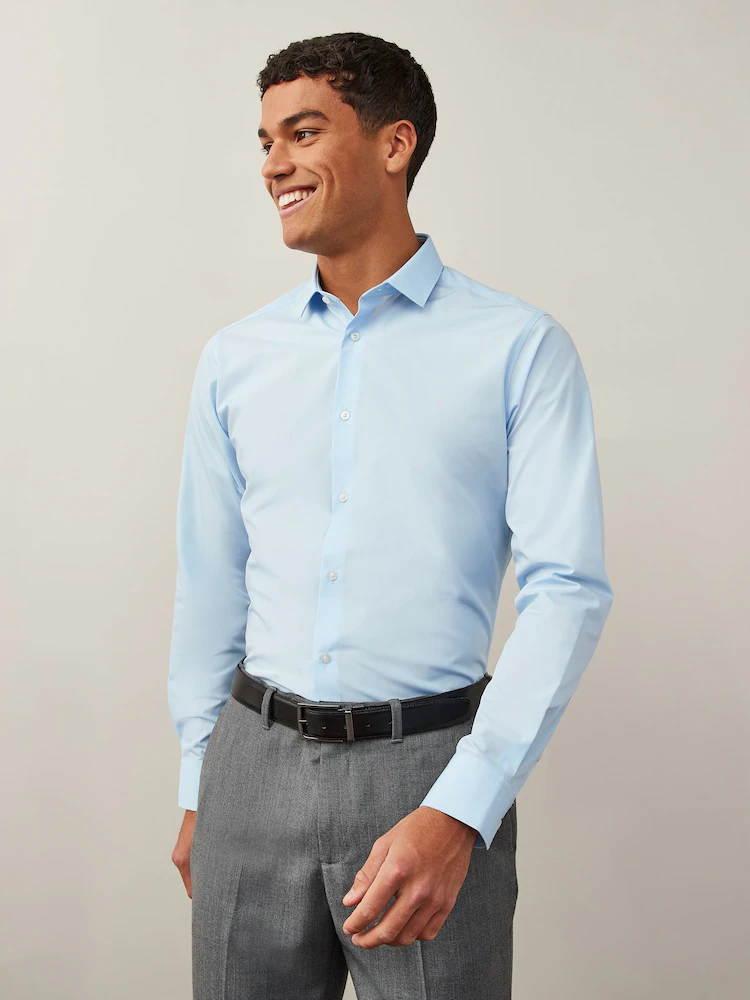 8 Charles Tyrwhitt plain colored shirt Size_ L Chest_ 43 Sleeve_ 26 Price_ N13,990
