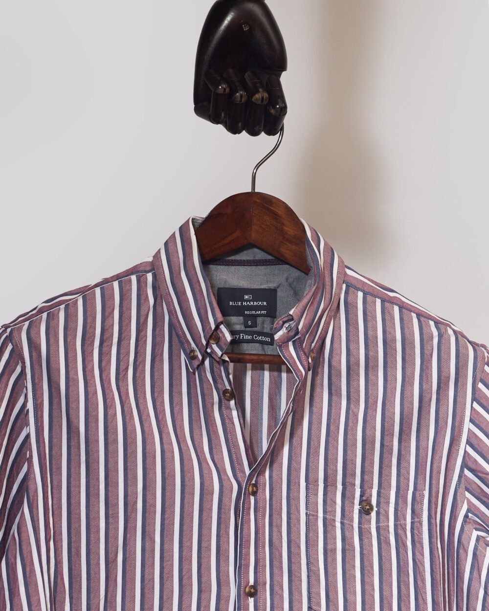 Blue Harbour Awning Stripe Shirt(L)
