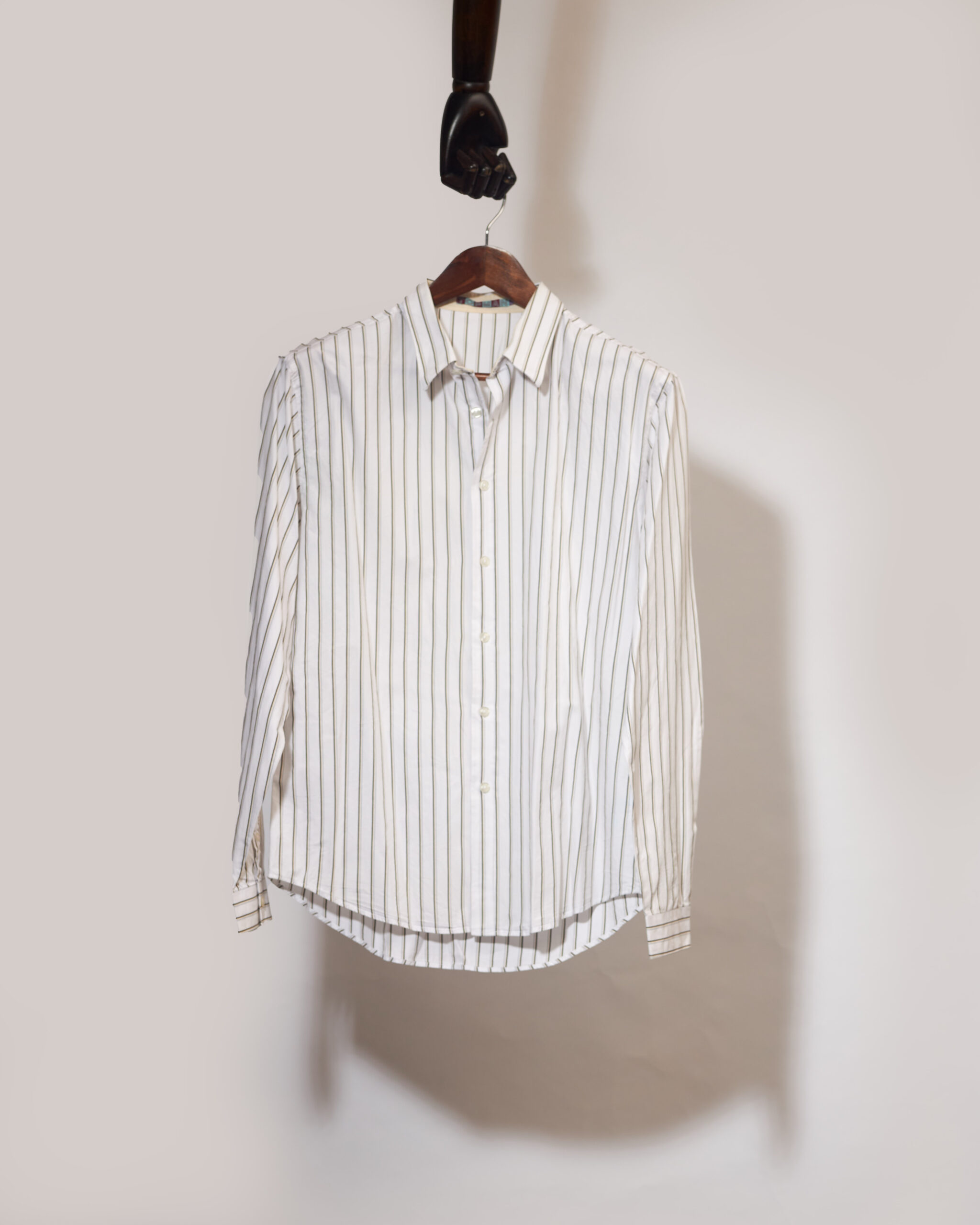 40 Topman Awning Stripe Patterned Shirt Size L Chest 42 Sleeves 25 Price N8,750 (1)