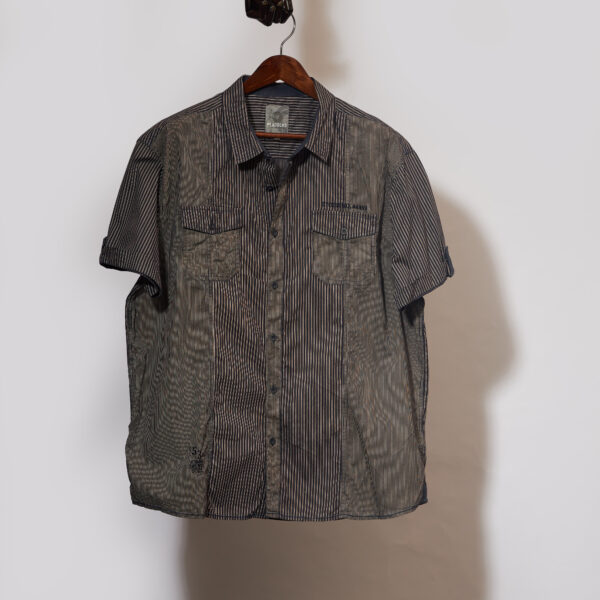 Peacocks Multi-Striped Shirt (3XL)