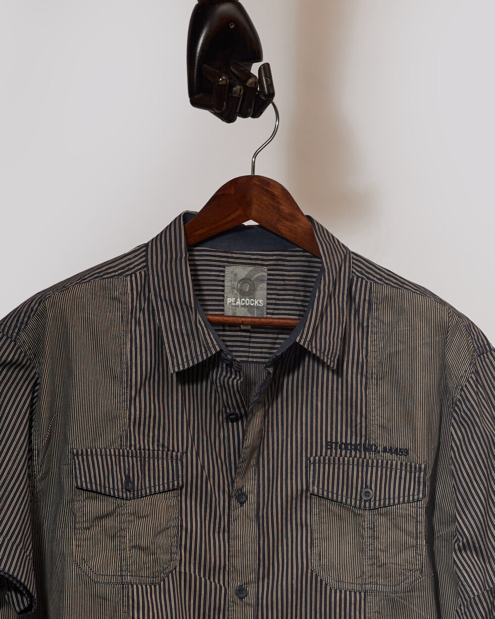 Peacocks Multi-Striped Shirt (3XL)