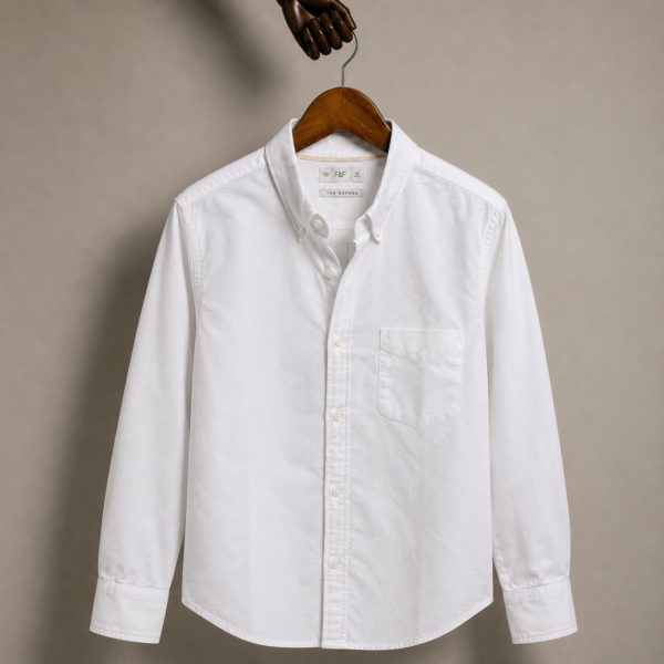 F & F Oxford Pin-down Shirt (2XL)
