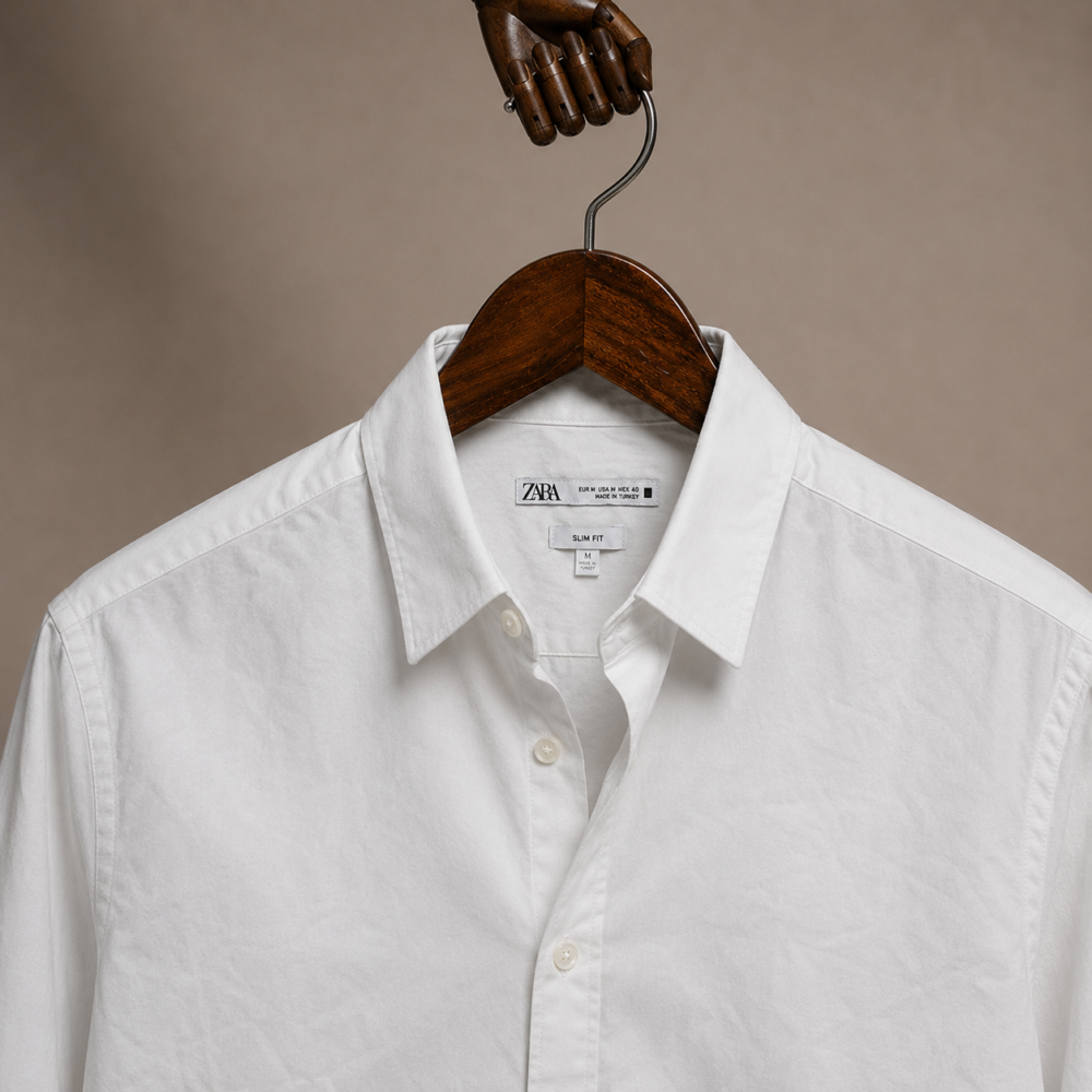 Zara Turn up Cuff Shirt (L)