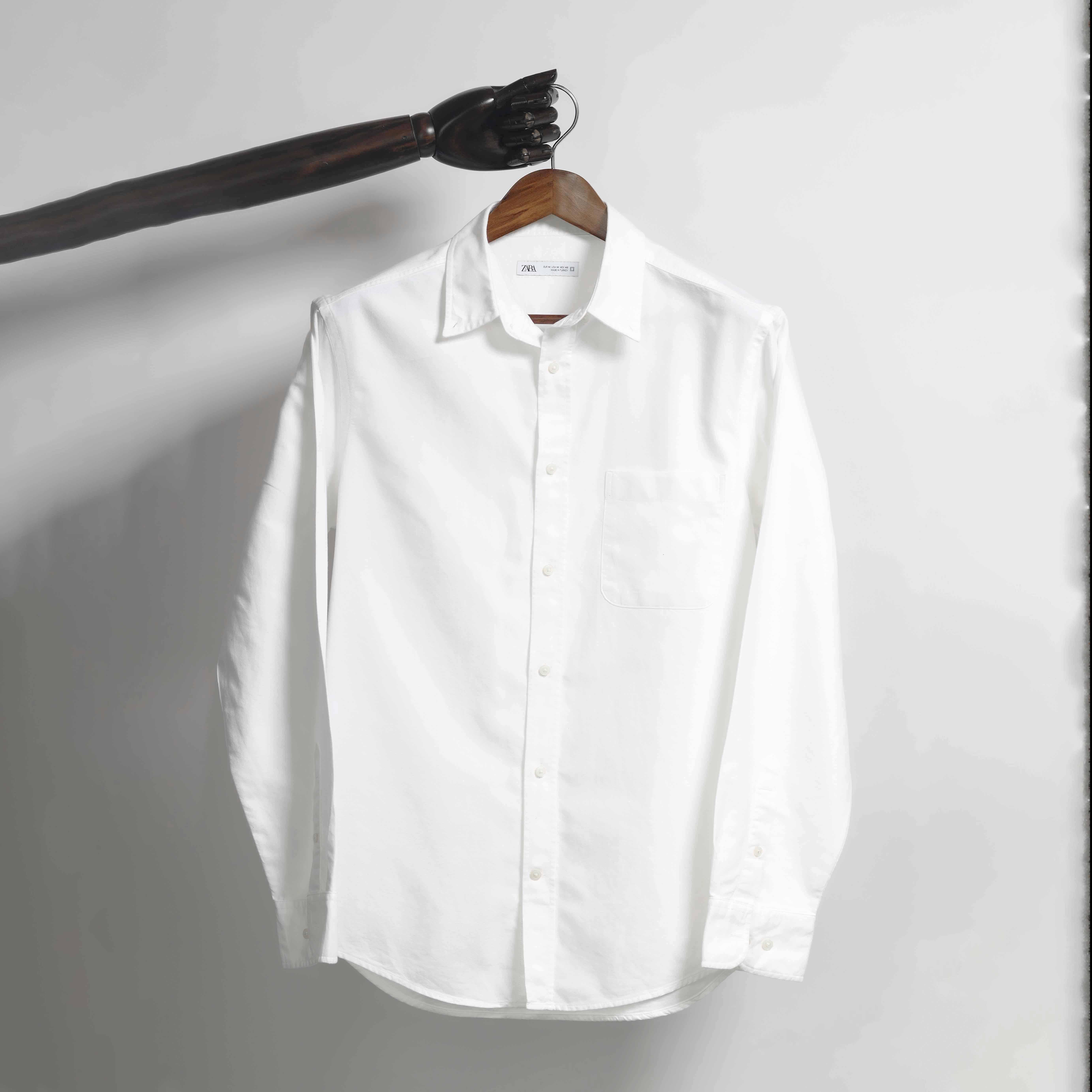 Zara white Shirt (L)