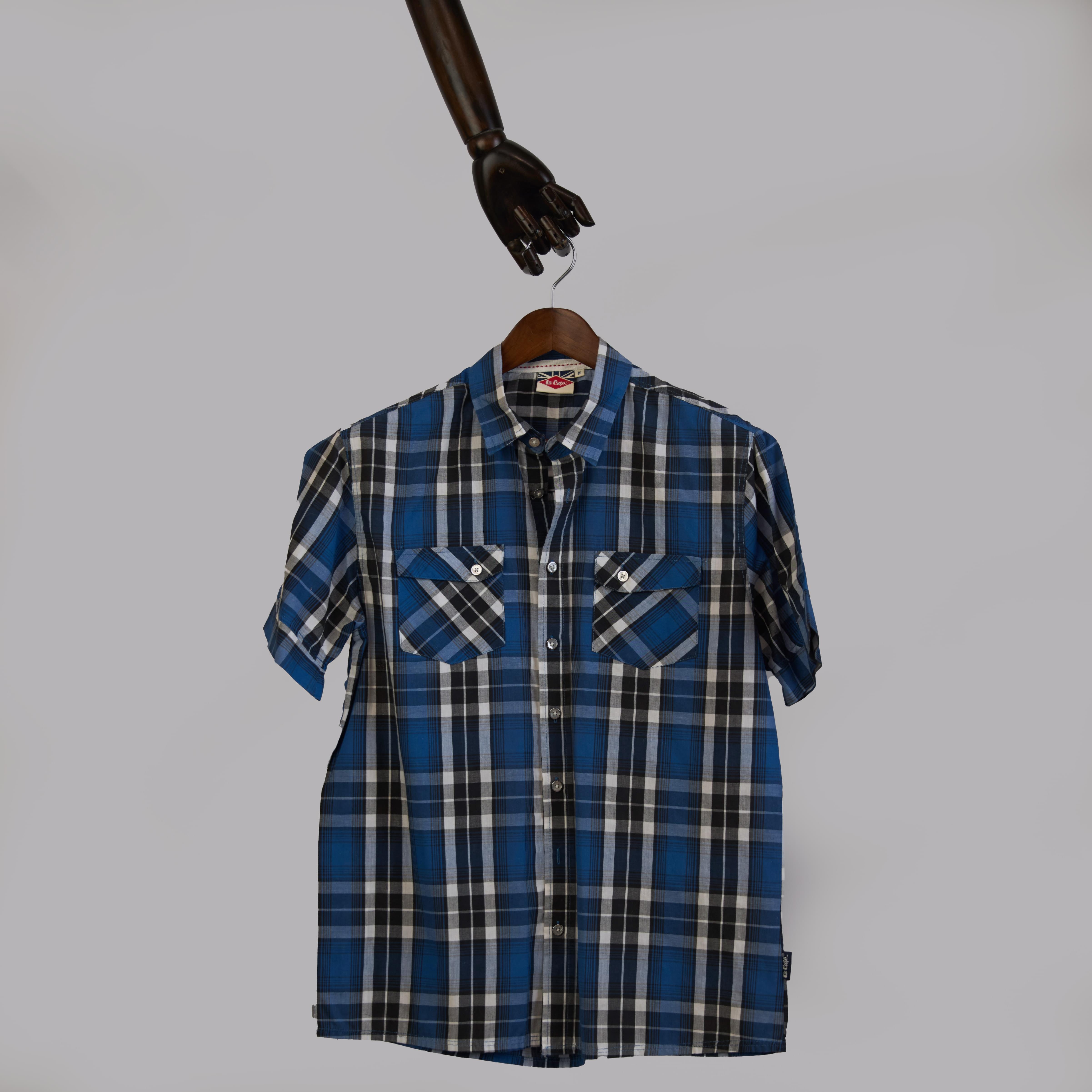 Lee Cooper Madras Shirt(L)