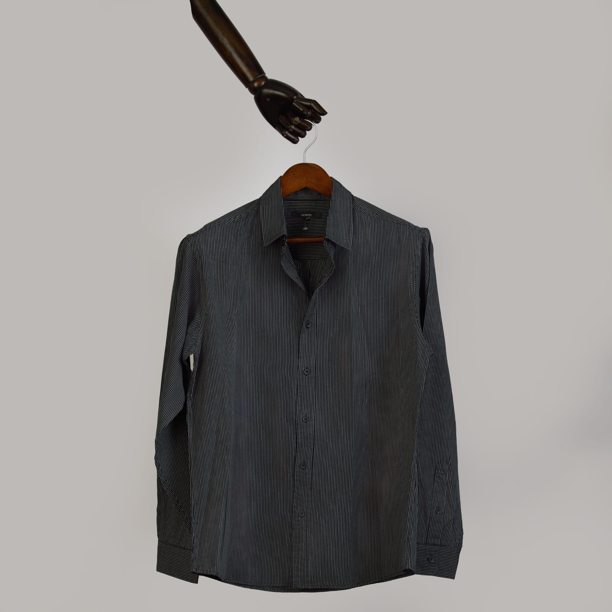 George Pin Stripes Shirt(-L)