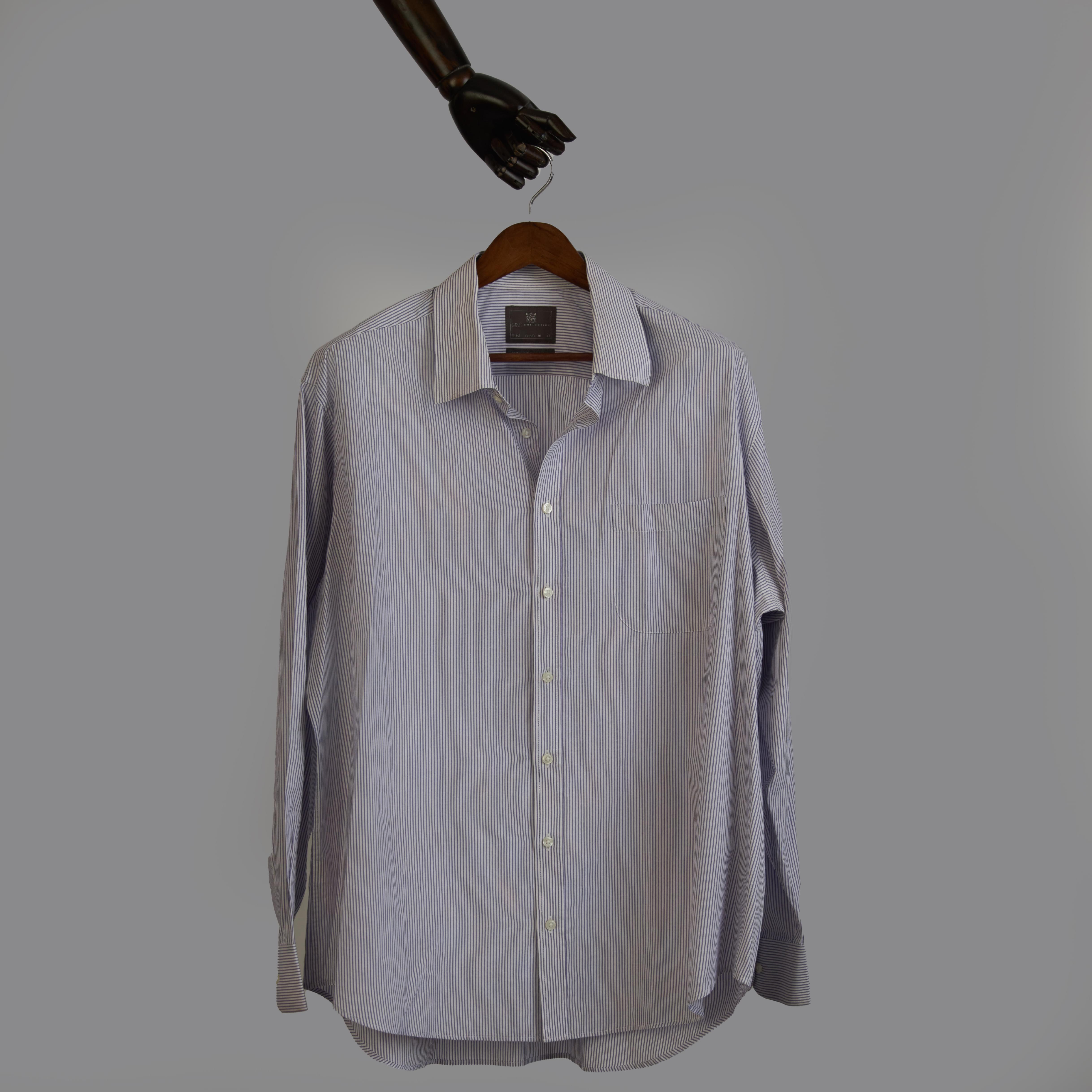 Marks & Spencer Striped Shirt(3XL)