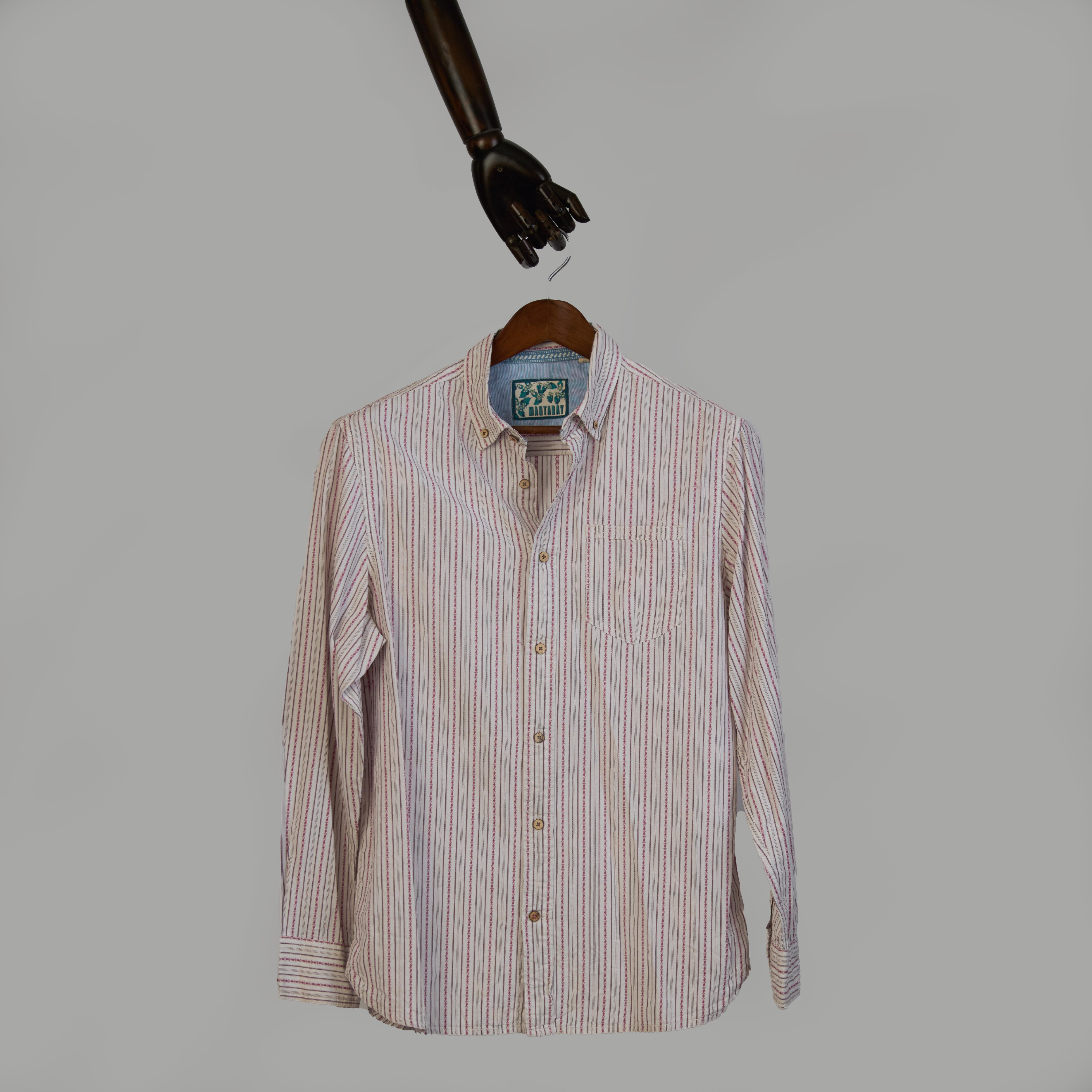 Mantaray Striped Shirt(L)