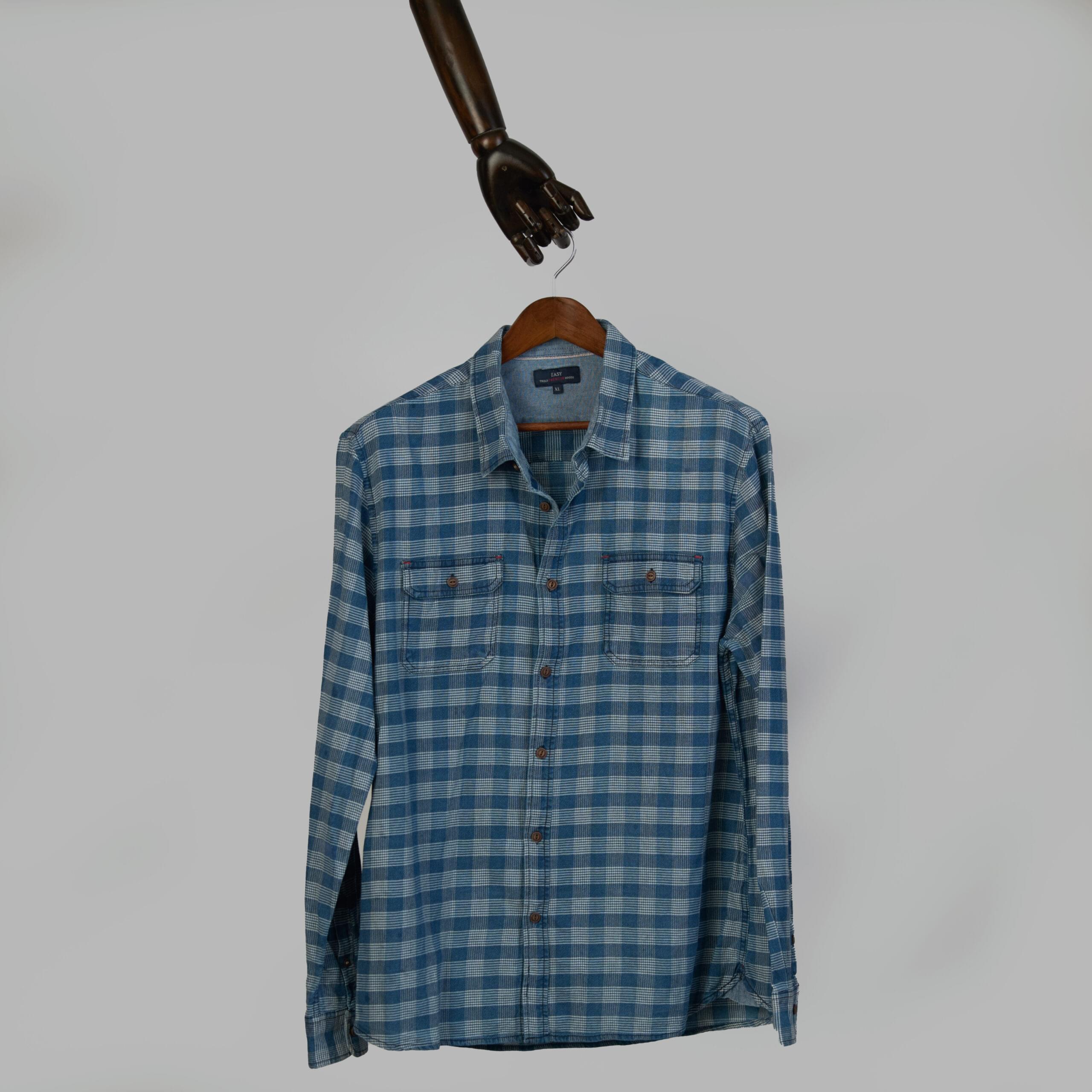 Easy-premium plaid Shirt(2XL)