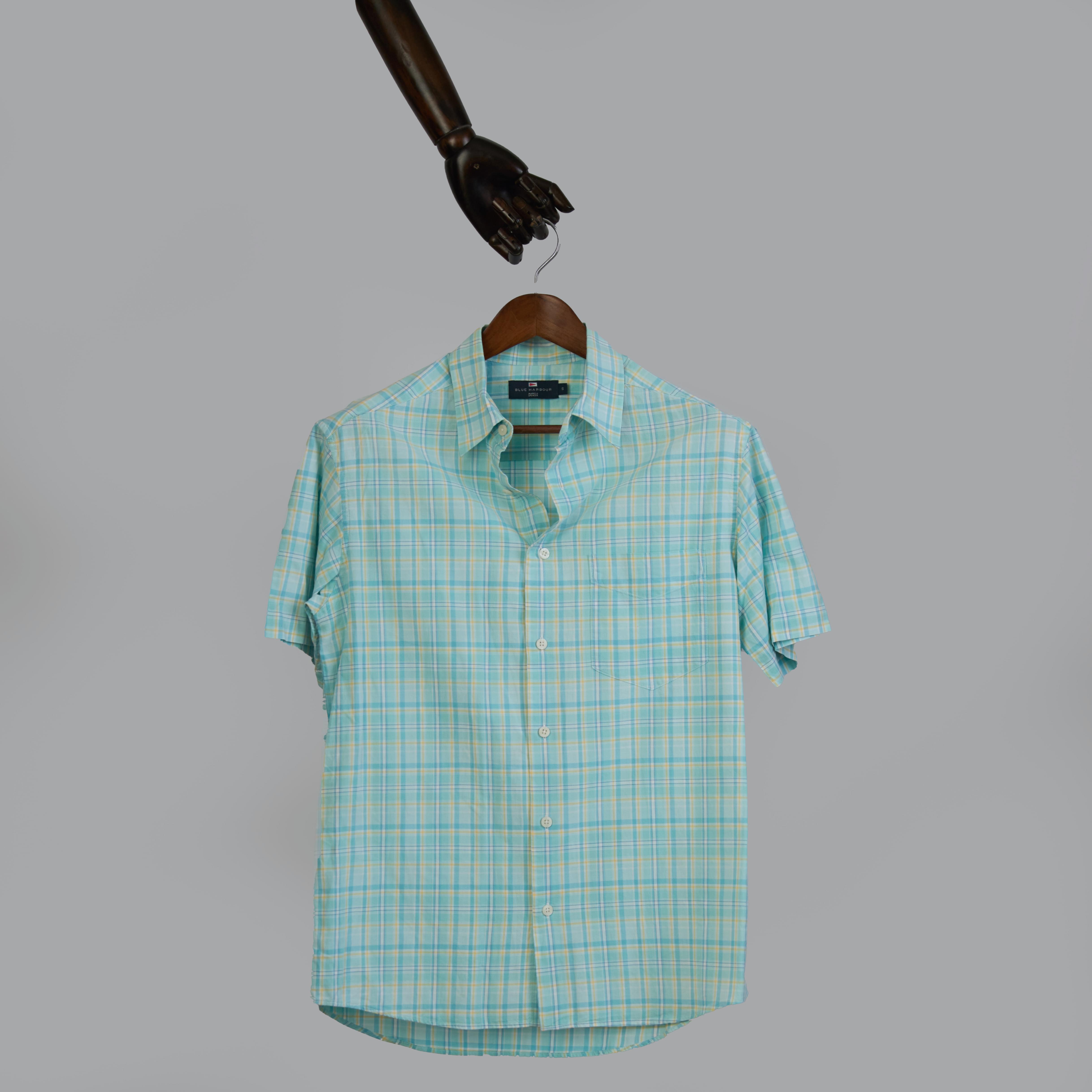 Blue Harbor Madras Shirt (L)