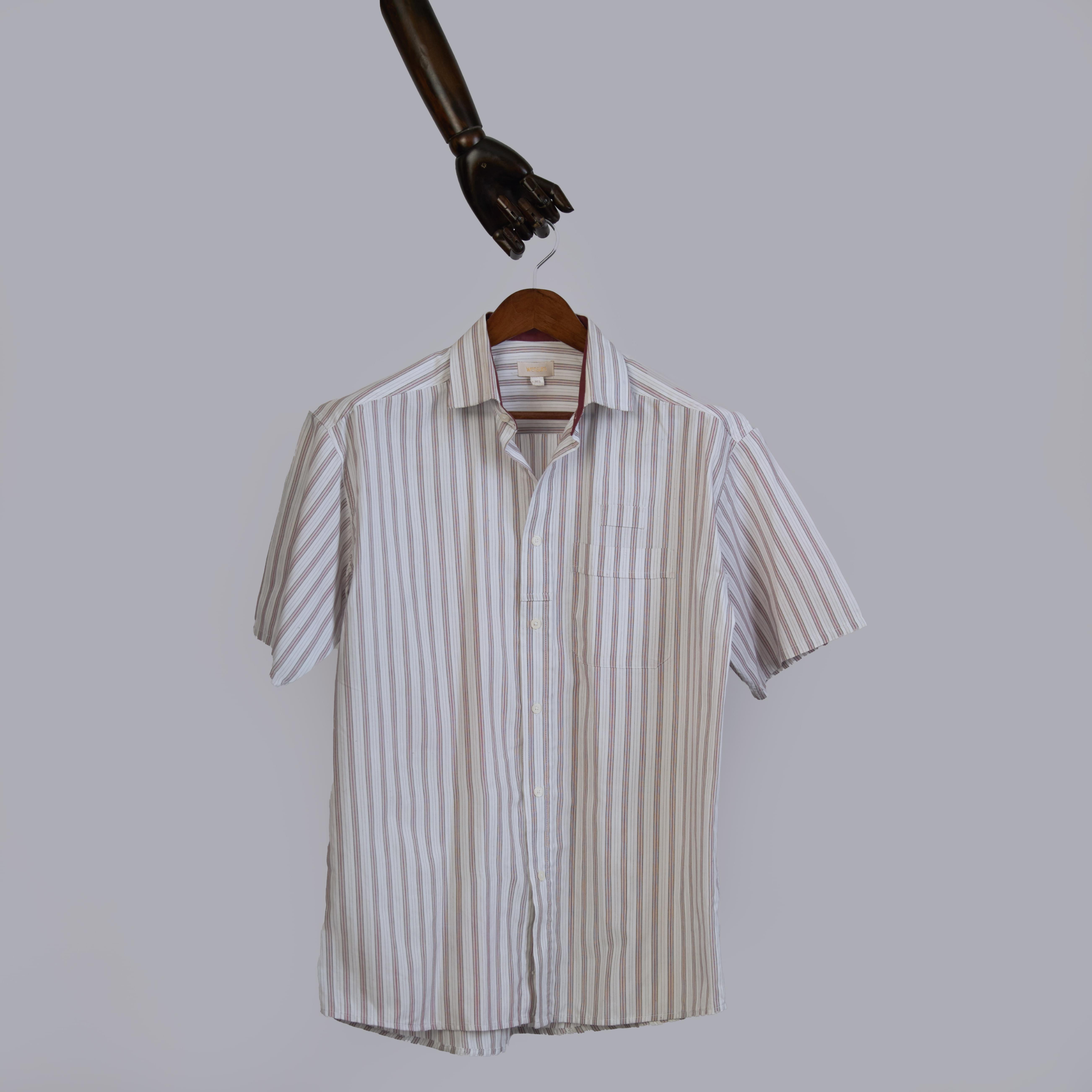Wensum Pencil Stripe Shirt(XL)
