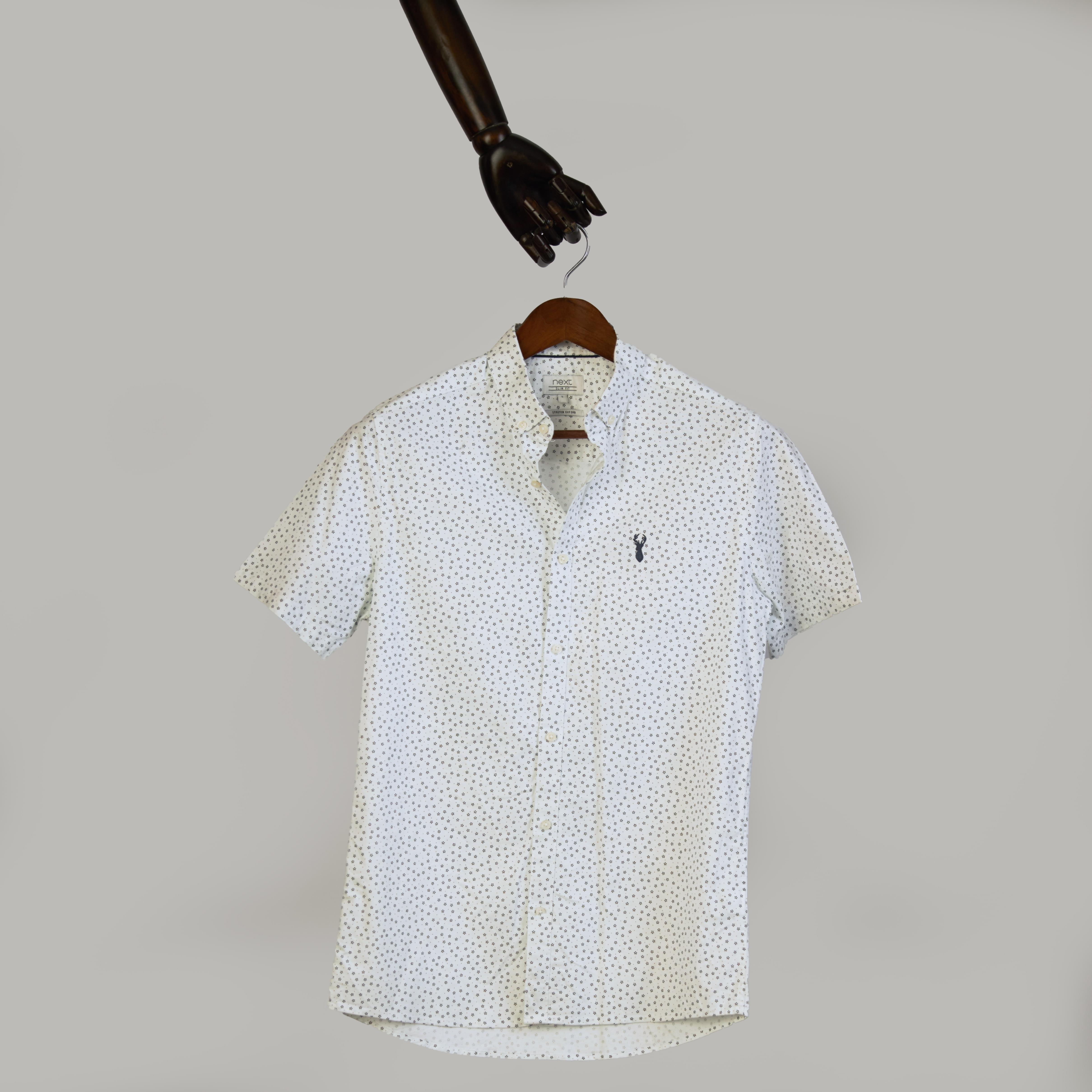 Next Patterned Shirt (M)