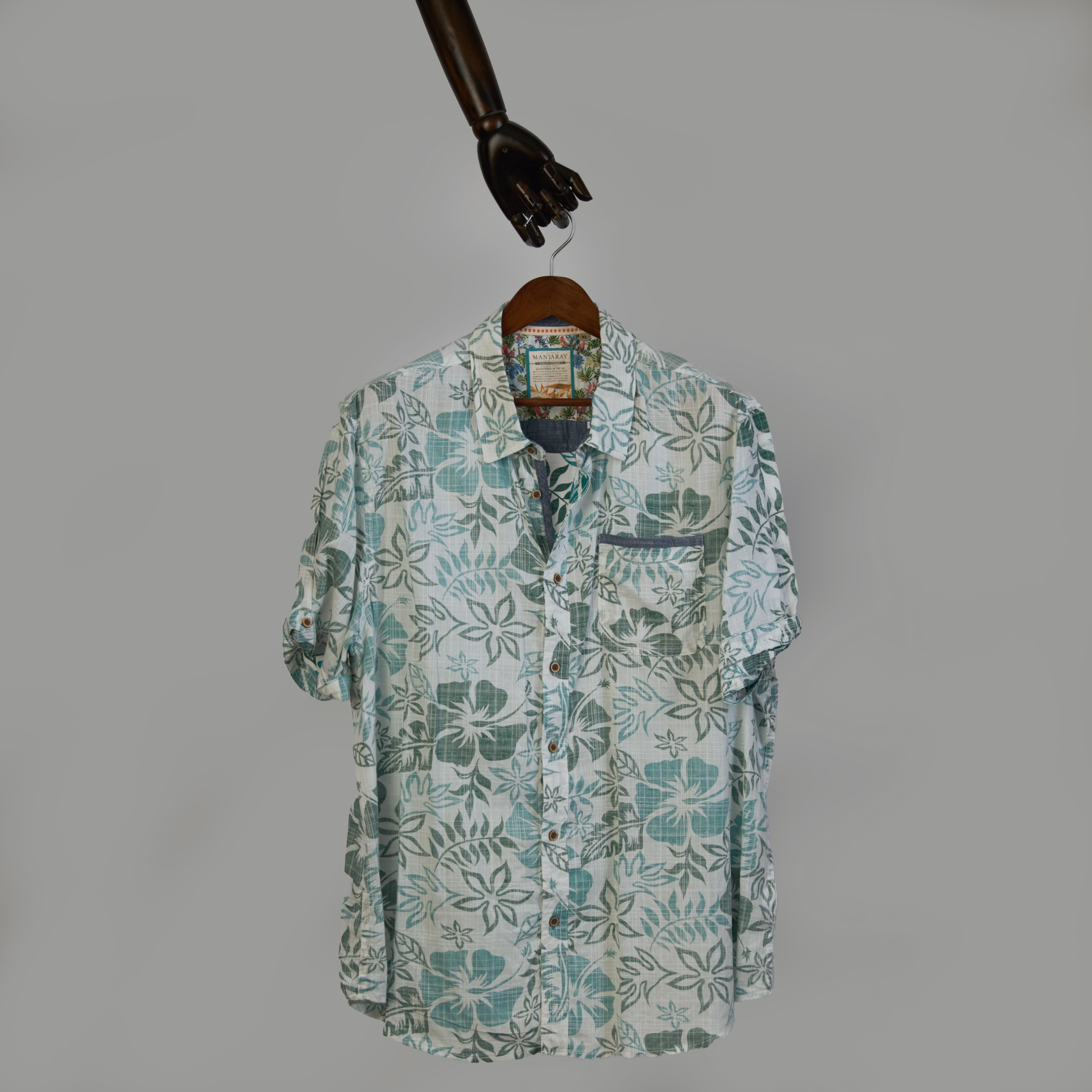 Mantaray Tropical Vintage Shirt(3XL)