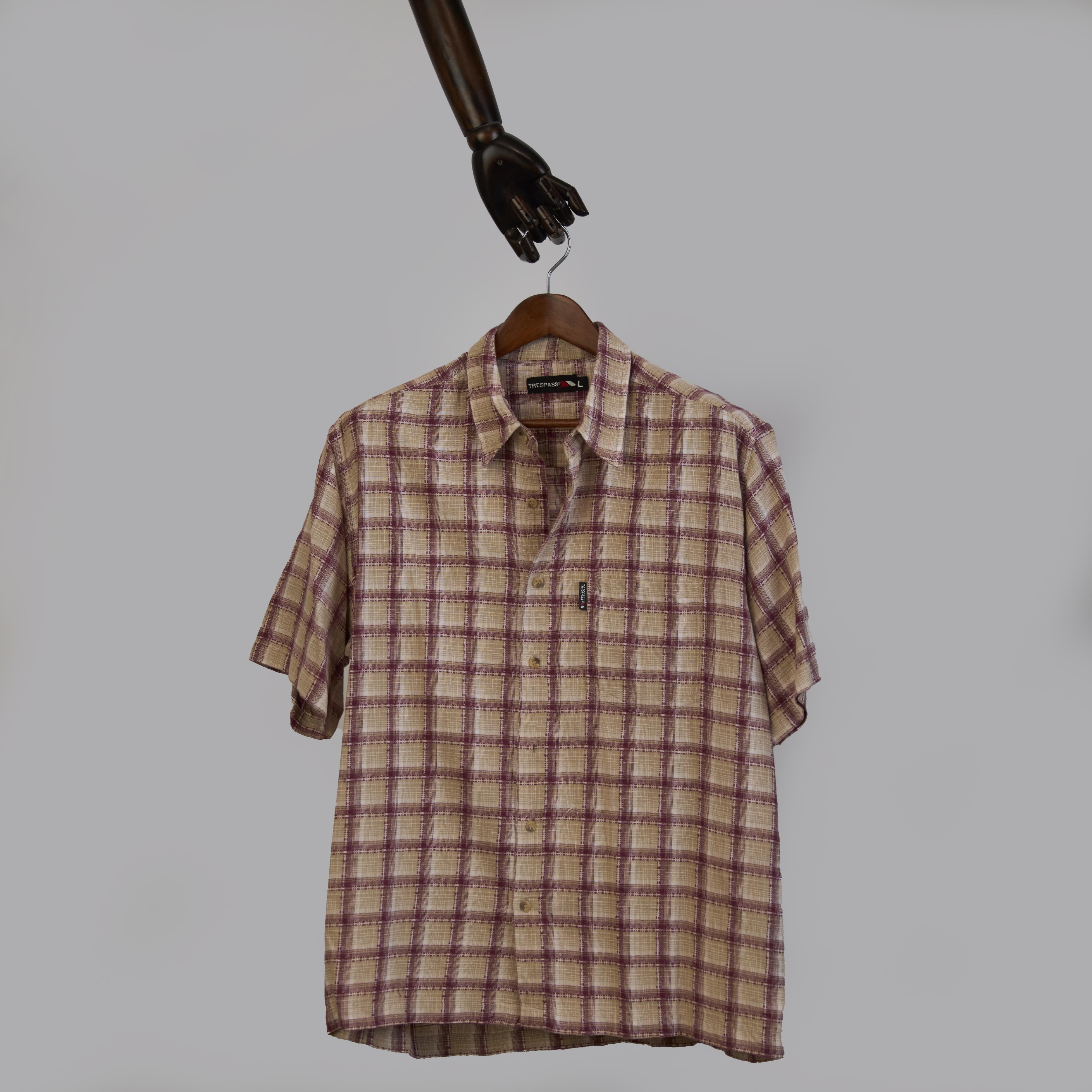 Trespass Plaid Shirt(3XL)