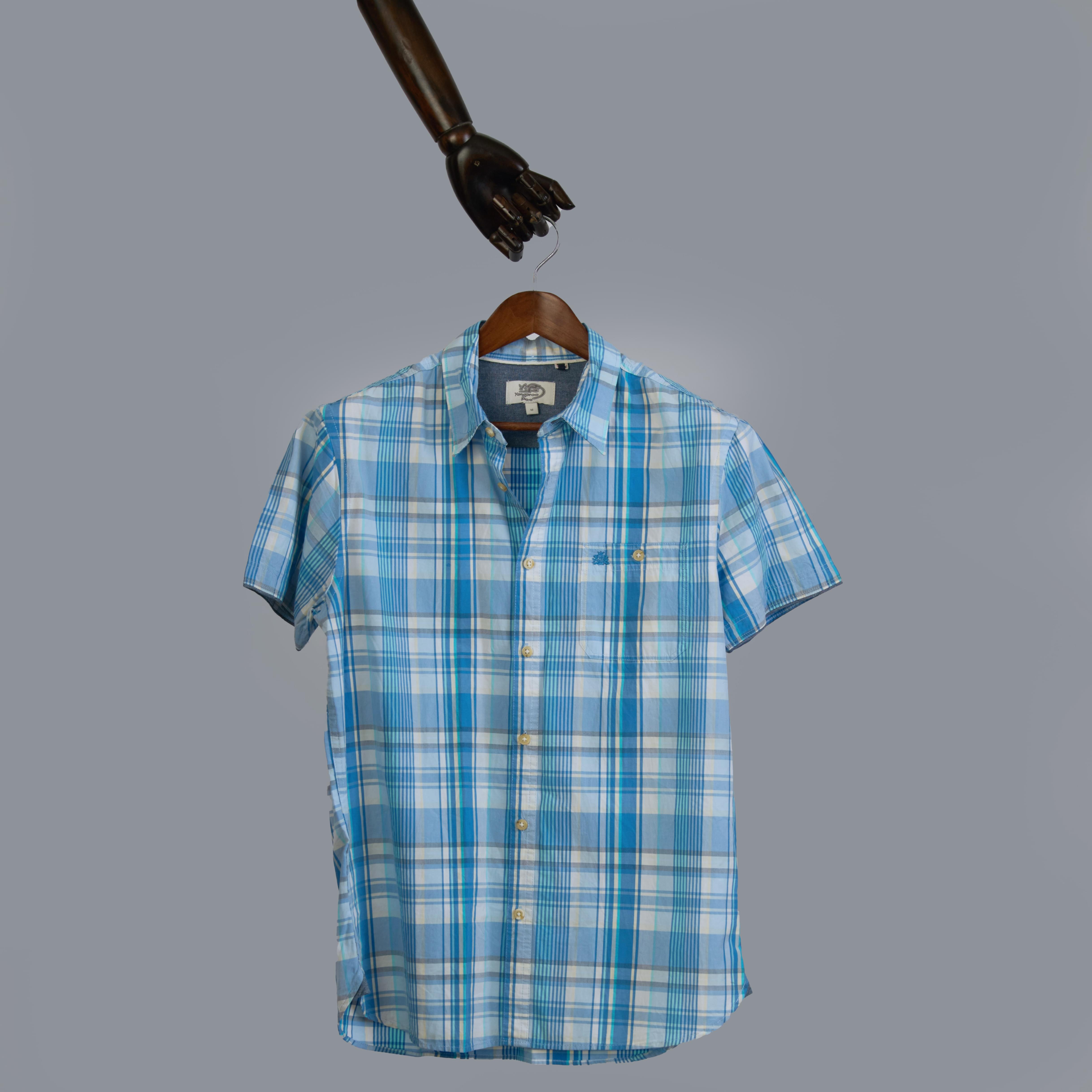 Kangaroo poo madras Shirt(L)