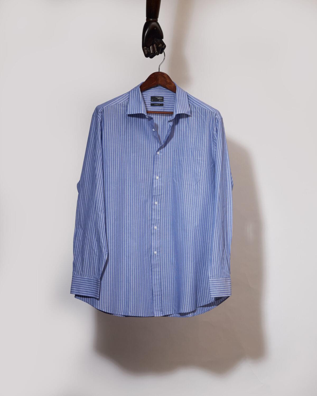 Thomas Nash Stripped Shirt(3XL)