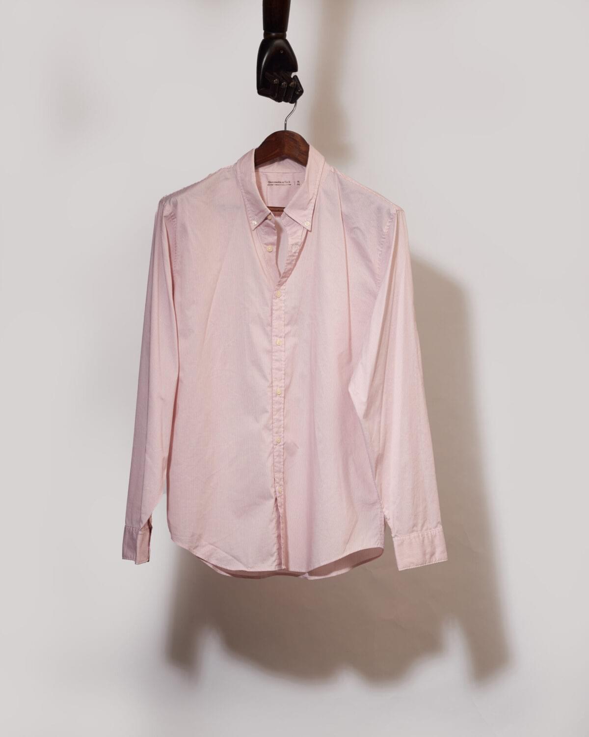 Abercrombie Fitch Candy Striped Shirt(2XL)