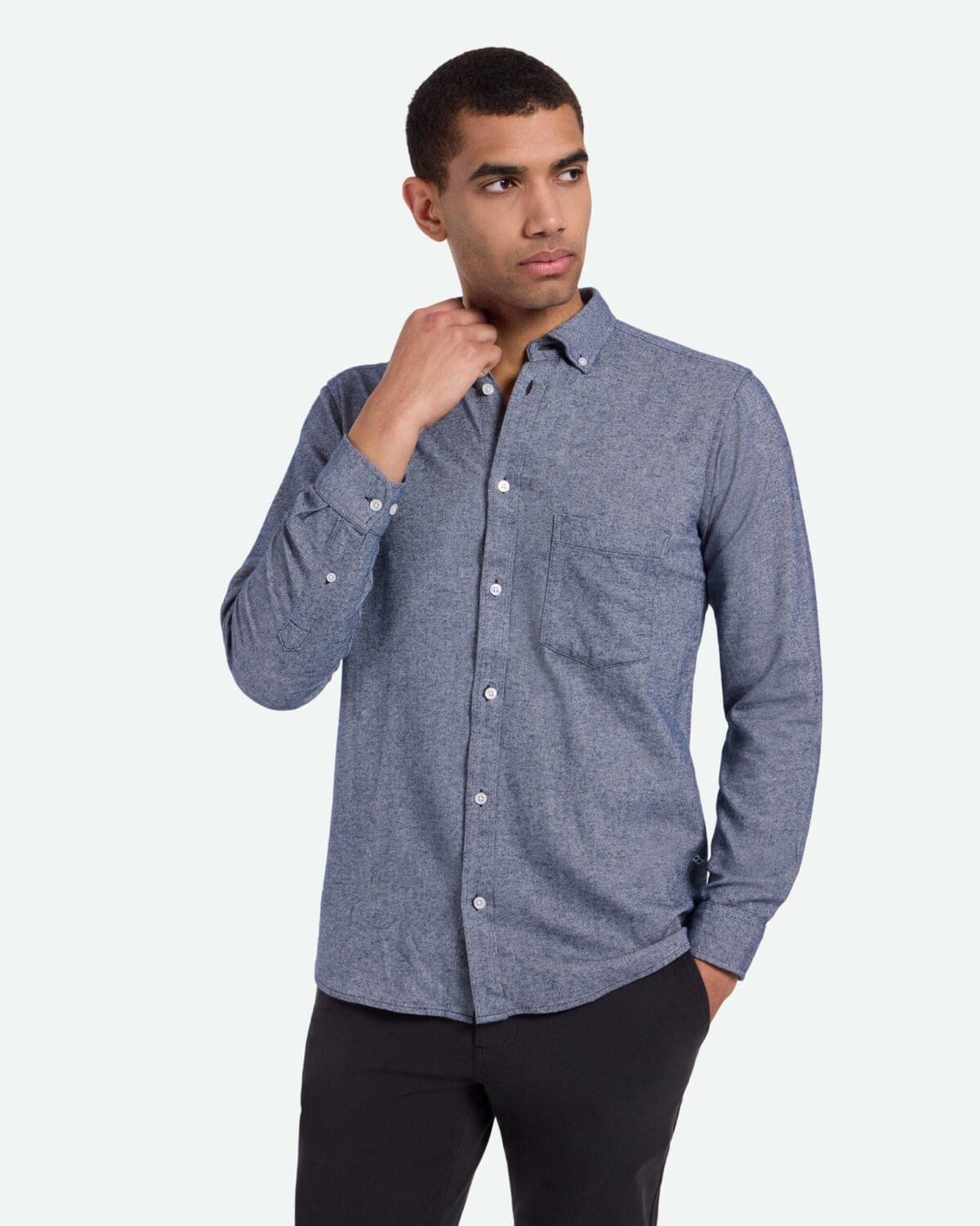 Cotton World Plain Shirt(L)