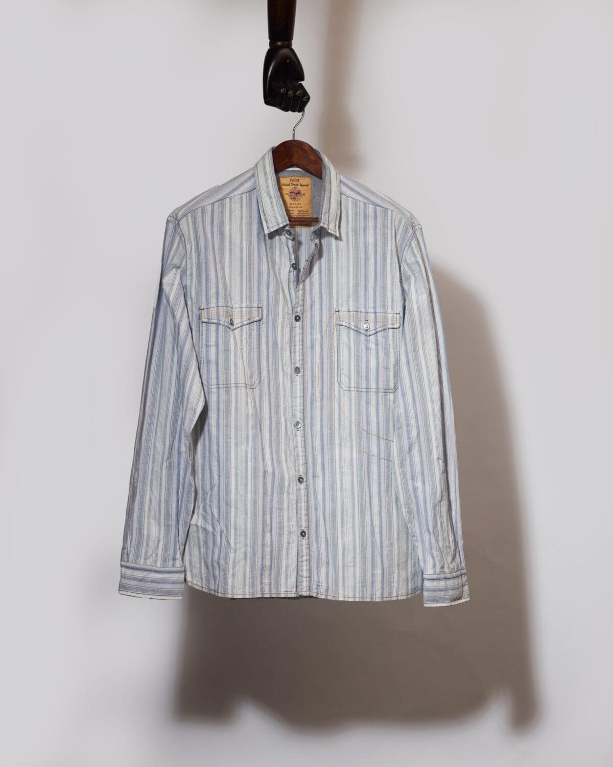 Denim Jeans Wear Shirt(XL)