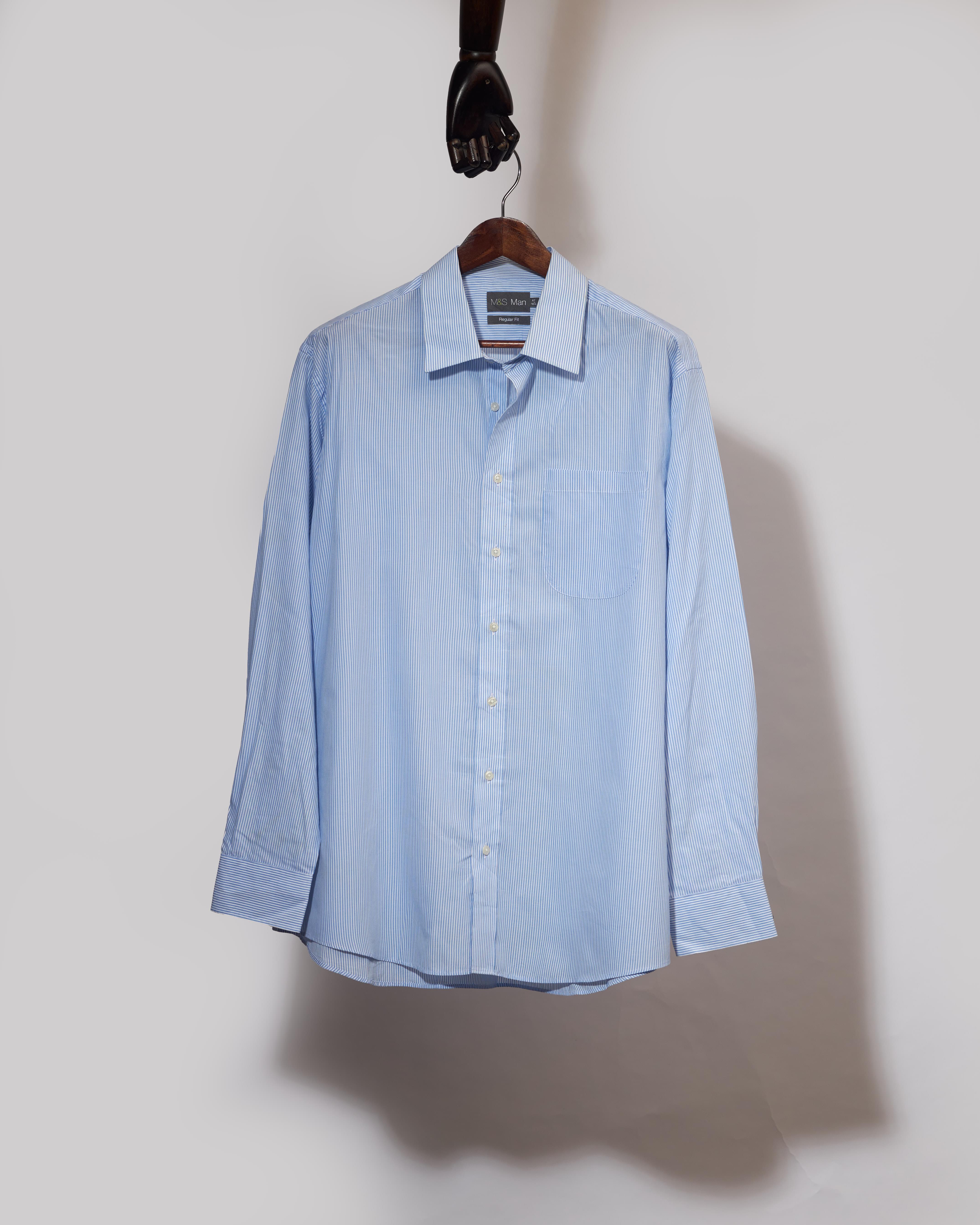 M&S Man Bengal Stripe Shirt(3XL)