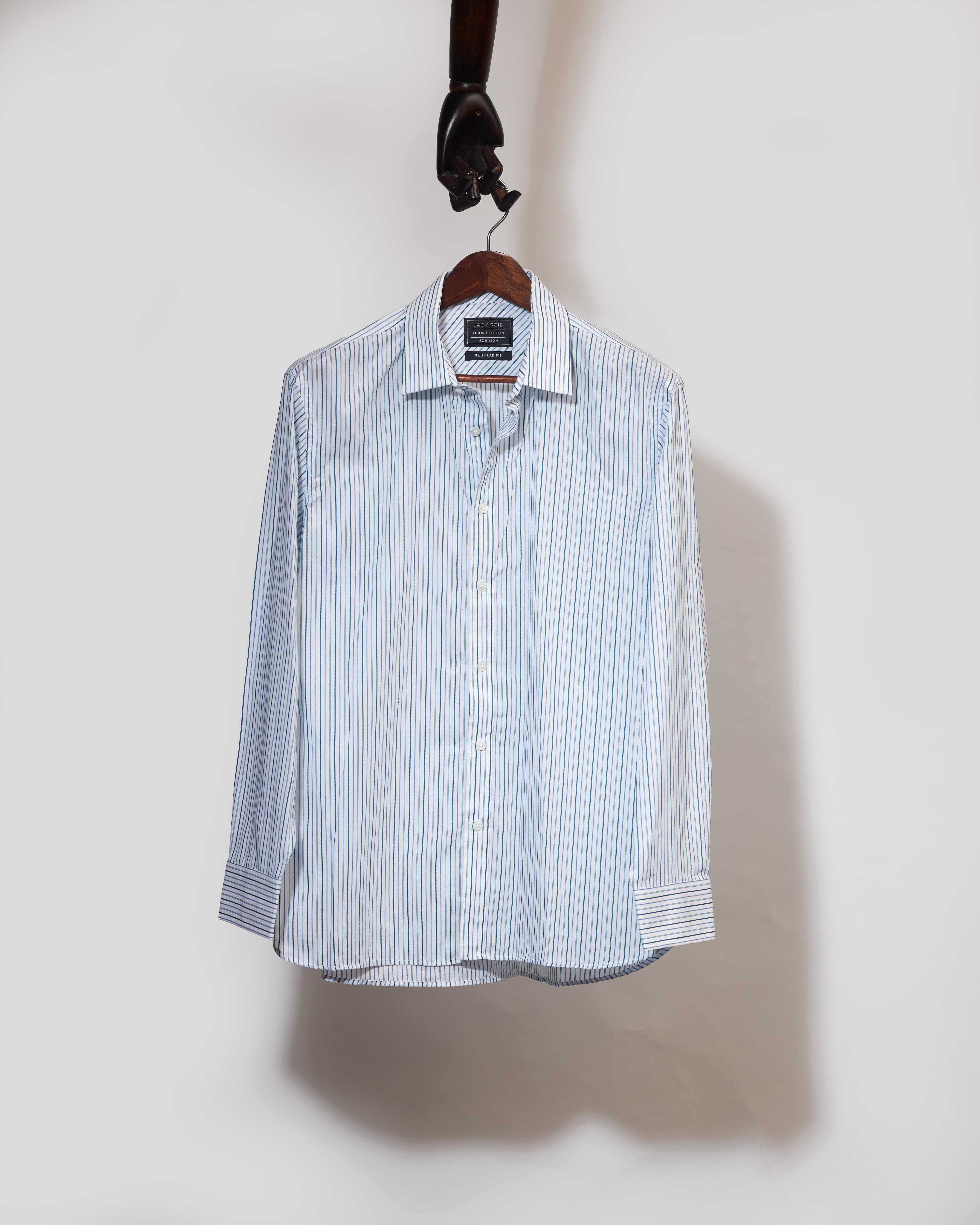 Jack Reid Pin-Striped Shirt(XL)